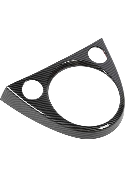 Vites Kolu Paneli Çerçeve Ayar Kapağı Macun Kurulum Vites Kutusu Vites Paneli Krom Çerçeve Sticker 500 Ath Karbon Fiber Tarzı (Yurt Dışından) modelleri