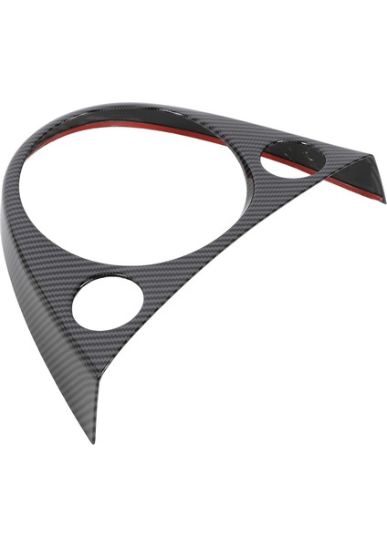 Vites Kolu Paneli Çerçeve Ayar Kapağı Macun Kurulum Vites Kutusu Vites Paneli Krom Çerçeve Sticker 500 Ath Karbon Fiber Tarzı (Yurt Dışından) fırsatları