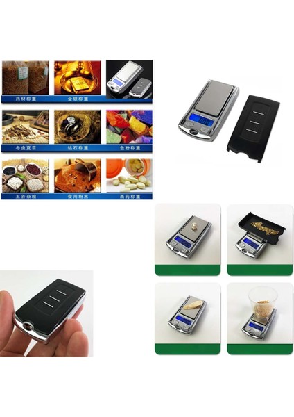 Mini Dijital Hassas Cep Ölçeği Araba Anahtarı Görünümlü Terazi Mücevher Vb. Terazisi LCD Ekran Elektronik Kuyumcu Tartısı Anahtarlık (Max: 200 Gr.) indirimleri