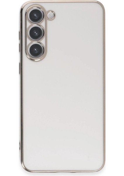 Samsung Galaxy S23 Kılıf Volet Silikon - Beyaz - NEONX9808-8313
