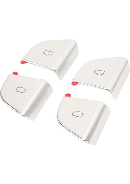 4 Adet Kapı Güç Pencere Anahtarı Düğmesi Kapakları Gümüş Macun Kurulum Değiştirme Tesla Modeli 3 Yayla 2024 (Yurt Dışından) fiyatları