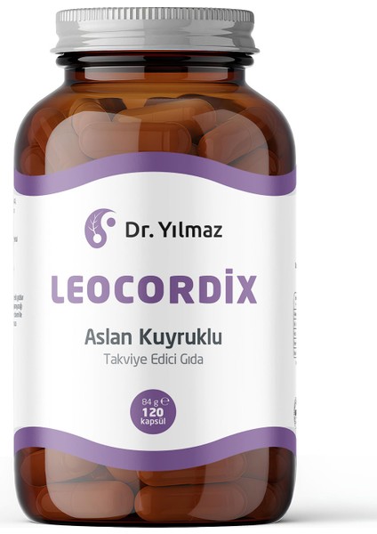 LEOCORDİX ASLAN KUYRUKLU TAKVİYE EDİCİ GIDA