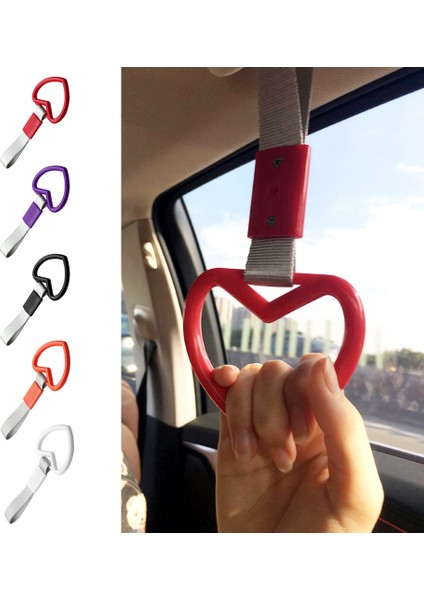 Yüzük Kalp Tren Otobüs Kolu El Kayışı Drift Charm Askı Drift (Yurt Dışından) fiyatları