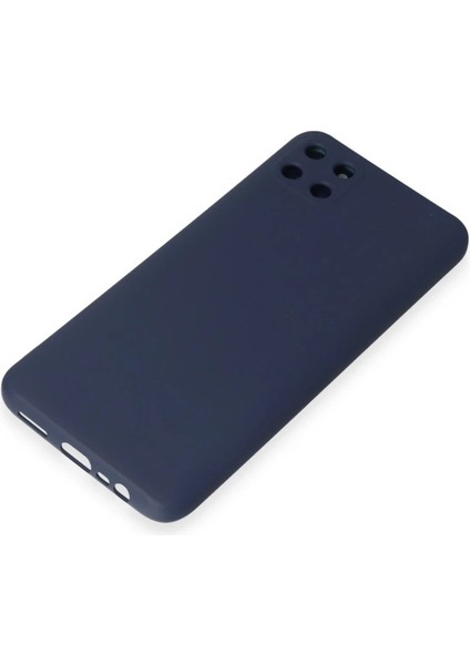 Realme C11 Kılıf Nano Içi Kadife Silikon - Lacivert - NEONX3912-1254