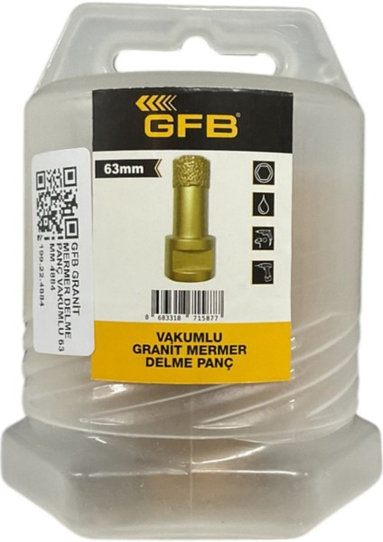 4884 Mermer-Granit 63 Mm Vakumlu Elmaslı Panç fiyatları