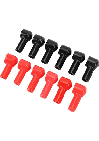 12 Adet Akü Terminali Önyükleme Yalıtım Kapağı 6 Kırmızı 6 Siyah Kablo Pabucu Koruyucu Kapak Kapağı Araç Deniz Ticari (Yurt Dışından) modelleri