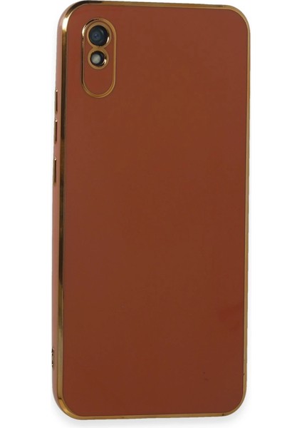 Xiaomi Redmi 9A Kılıf Volet Silikon - Kırmızı Svlrs