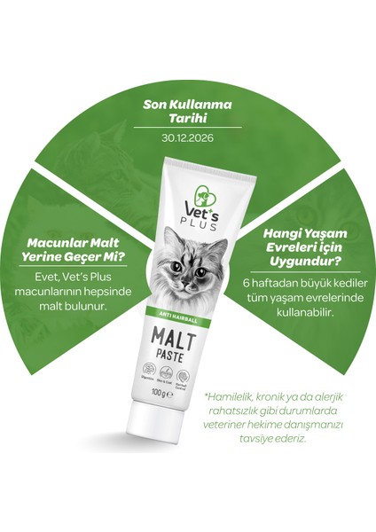 Anti-Hairball Malt Macun 100gr (Tüy Yumağı Önleyici) modelleri