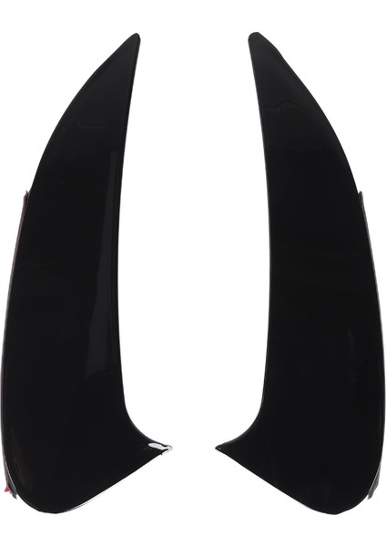 1 Çift Arka Tampon Yan Havalandırma Canard Sol Sağ Arka Tampon Havalandırma Kapağı Trim Değiştirme Benz Cle Sınıfı Coupe C236 Amg Parlak Siyah (Yurt Dışından)