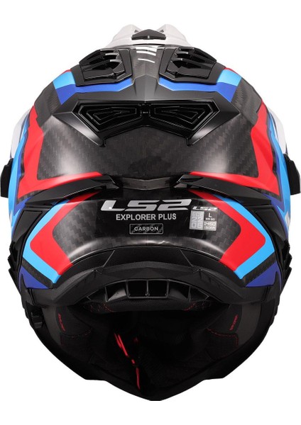 Explorer C Karbon Frontıer Iı Beyaz-Mavi Kask fırsatları