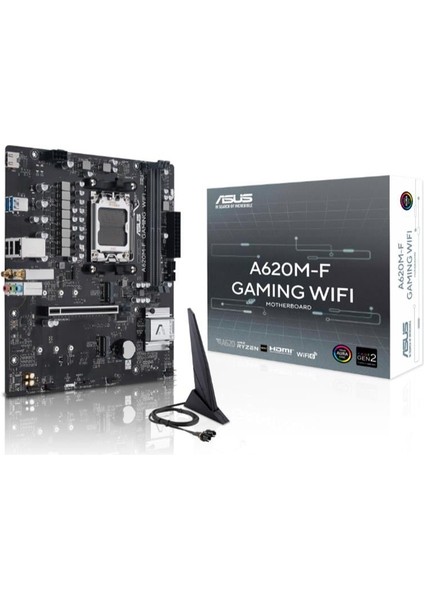 A620M-F Gamıng Wıfı6 Ddr5 8000MHZ 1xhdmı 2xm.2 Am5
