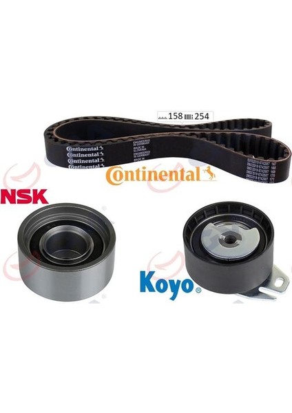 59T2140C Eksantrık Gergı Kıtı 158X254 Brava 95-01 -Doblo 01- -Palıo-Albea 96- -Marea 97-02 1.6 K015432XS