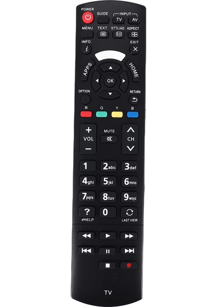 Panasonic Viera Hd LED Plazma Tv Netflix Ev Ses Uzaktan Kumandası N2QAYB001008 Fernbedienung Için Yedek (Yurt Dışından)