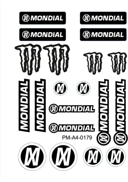 Mondil A4 Ebadlı Sticker