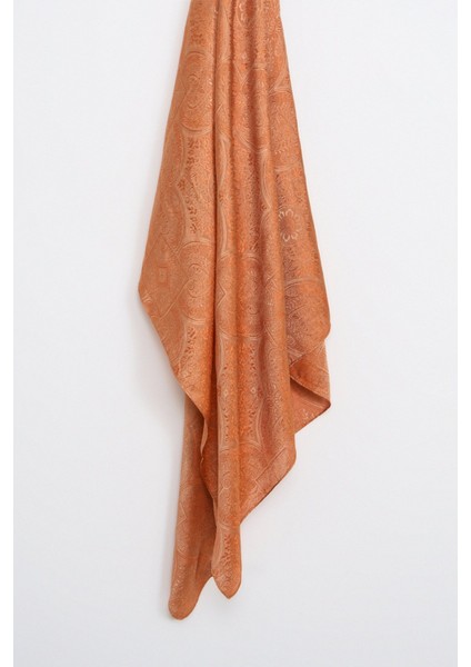 Vera Desen Shine Line Şal Vizon-Tarçın