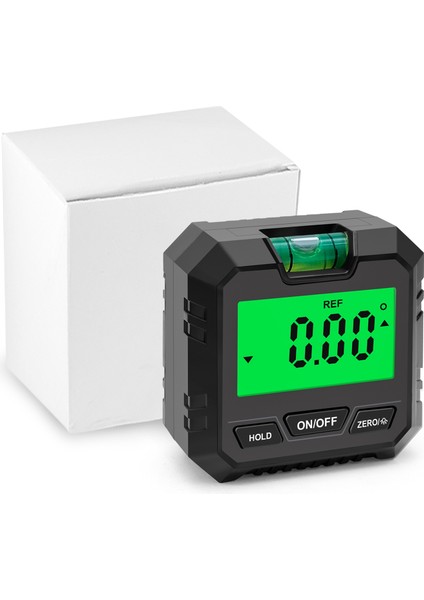 Mini Dijital Inklinometre Iletki / Inklinometre / Seviye 3 In 1 Açı Bulucu Açı Ölçer / Konik Ölçer 90° Ölçer Dijital Seviye Kutusu Için 4X90 Derece Ölçüm Aralığı (Yurt Dışından)