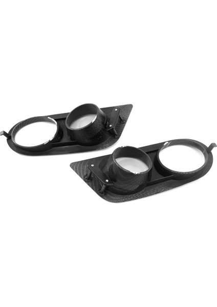 Ham Tarzı Hava Kı Sis Lambası Kapakları Karbon Fiber Ön Alt Tampon Sis Lambası Çerçeveleri Değiştirme Bmw E46 M3 2001-2006 (Yurt Dışından) modelleri