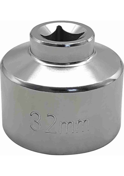 32MM Yağ Filtresi Soketi, Düşük Profilli Yağ Filtresi Anahtarı Değiştirme , Gm, Bmw, Polaris, Ecotec, Tdı (Yurt Dışından)