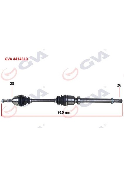 4414310 Komple Aks Sag Clıo Iv 0.9 Tce A T 12- 6 Vıtes