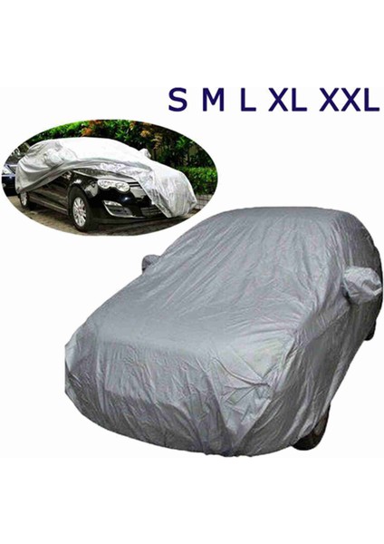 Vıslone Evrensel Tam Araba Kılıfı Açık Kapalı Uv Koruma Güneş Koruyucu Isı Koruma Toz Geçirmez Çizilmeye Dalı Sedan Takım Elbise M-Xxl (Yurt Dışından) modelleri