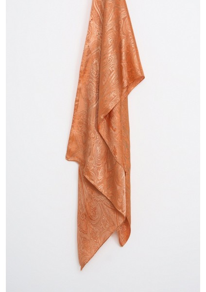 Liva Desen Shine Line Şal Vizon-Tarçın