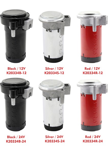 Hava Kompresörü 24V Hava Pompası Havalı Korna Kompresörü Kiti Herhangi Bir Araç Kamyon Kamyon Trenler Yatlar (Yurt Dışından)