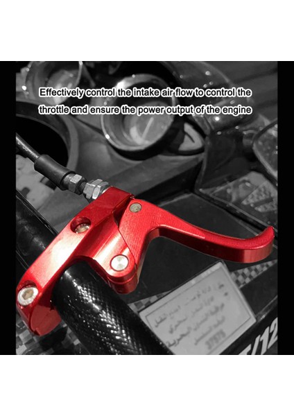 Parmak Gaz Kelebeği Kolu Alüminyum Alaşımlı Jet Ski Motorlu Tekne Için Tüm 1 Inç ve 7/8 Inç Gidon (Yurt Dışından)