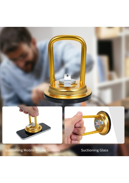 Araba Dent Çektirme, Alüminyum Alaşımlı Göçük Sökücü Aracı Vantuz Dent Çektirme Araba Dent Onarım Için, Cam, Fayans, Aynalar (Altın) (Yurt Dışından) modelleri