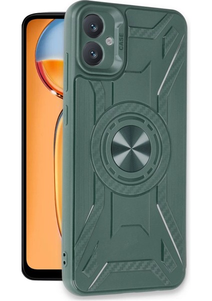 Samsung Galaxy A05 Kılıf Lincoln Silikon - Koyu Yeşil - NEONX2907-7195