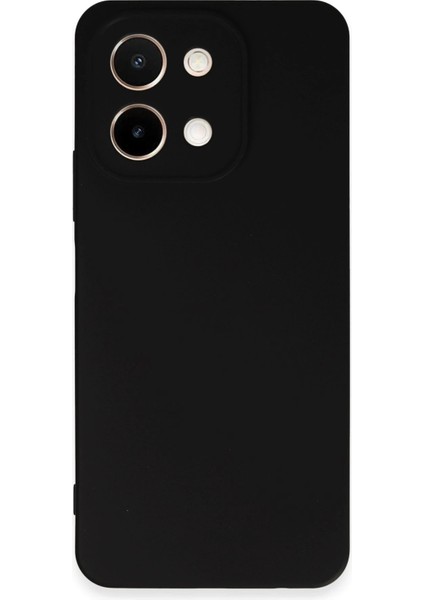 Vivo Y28 Kılıf First Silikon - Siyah - NEONX3763-1092