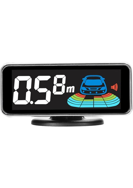 Araba Park Sensörü Arka Ters Radarlar Sistemi 8 Park Sensörleri Mesafe Algılama LCD Mesafe Göstergesi Sesli Uyarı Buzzer (Yurt Dışından) modelleri