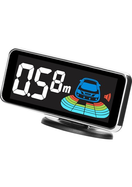 Araba Park Sensörü Arka Ters Radarlar Sistemi 8 Park Sensörleri Mesafe Algılama LCD Mesafe Göstergesi Sesli Uyarı Buzzer (Yurt Dışından) fırsatları