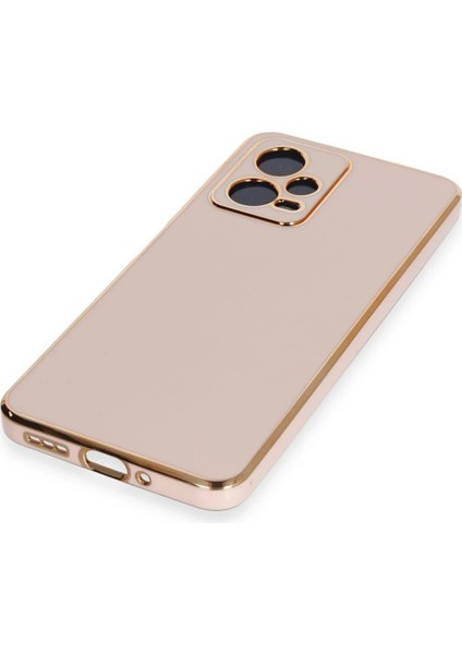 Xiaomi Redmi Note 12 Pro 5g Kılıf Volet Silikon - Pembe - NEONX5473-6368