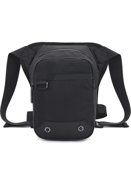 Motosiklet Bacak Çantası Oxford Kumaş Bel Çantası Erkekler Kadınlar Için Uyluk Çantası Sıçrama Geçirmez Bacak Çantası Omuzdan Askili Çanta Açık Sürme Bisiklet Döngüsü (Yurt Dışından)