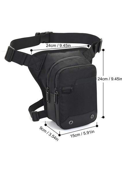 Motosiklet Bacak Çantası Oxford Kumaş Bel Çantası Erkekler Kadınlar Için Uyluk Çantası Sıçrama Geçirmez Bacak Çantası Omuzdan Askili Çanta Açık Sürme Bisiklet Döngüsü (Yurt Dışından) fiyatları