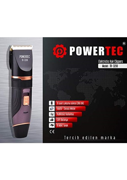 Çok Renkli Pratik Güçlü Elektrikli Traş Makinesi 6935016800808