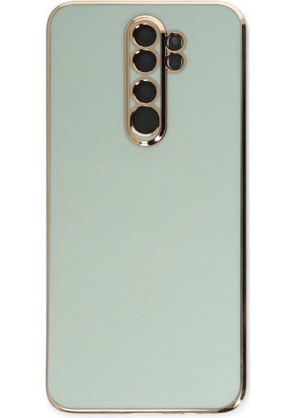 Xiaomi Redmi Note 8 Pro Kılıf Volet Silikon - Açık Yeşil - NEONX1589-1229