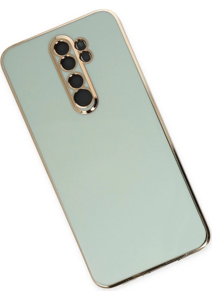 Xiaomi Redmi Note 8 Pro Kılıf Volet Silikon - Açık Yeşil - NEONX1589-1229