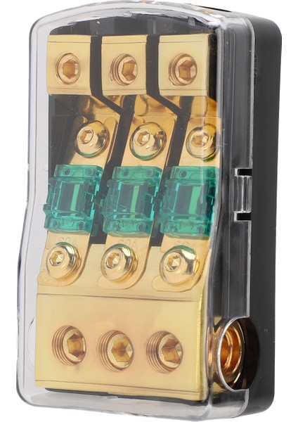 Mini Anl Sigorta Tutucu 0 2 4 Ölçer 4 6 8 Ölçer 60 Amp Sigorta Dağıtım Bloğu Araba Kamyon Tekne Için Ses Stereo Amplifikatör 3 Yollu (Yurt Dışından) modelleri