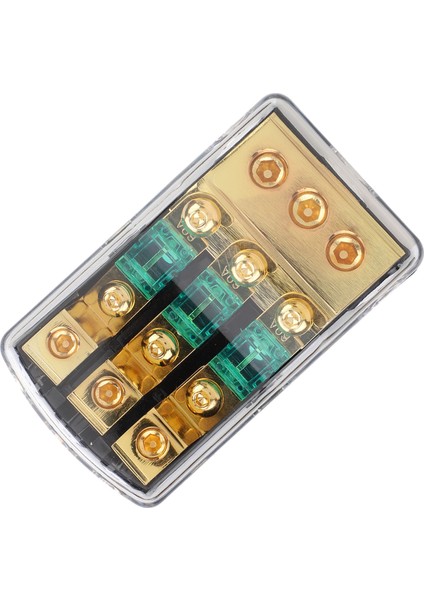 Mini Anl Sigorta Tutucu 0 2 4 Ölçer 4 6 8 Ölçer 60 Amp Sigorta Dağıtım Bloğu Araba Kamyon Tekne Için Ses Stereo Amplifikatör 3 Yollu (Yurt Dışından) fırsatları