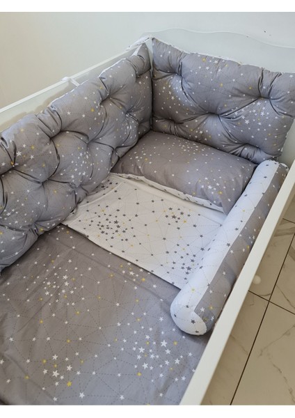 70 x 130 - Bebek Beşik Kenar Koruma Takımı - 40 cm Yükseklik, Yıkanabilir fiyatları