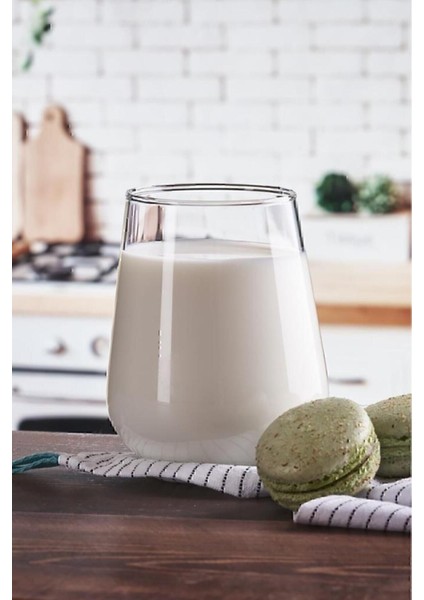 6'lı Beyaz Cam Su Bardağı Seti, Şık ve Dayanıklı Tasarım fiyatları