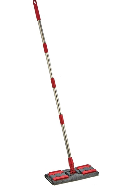 Tak Kullan Mandallı Mop, Bezi ve Sapı Uyumlu, Kırmızı Renk fiyatları