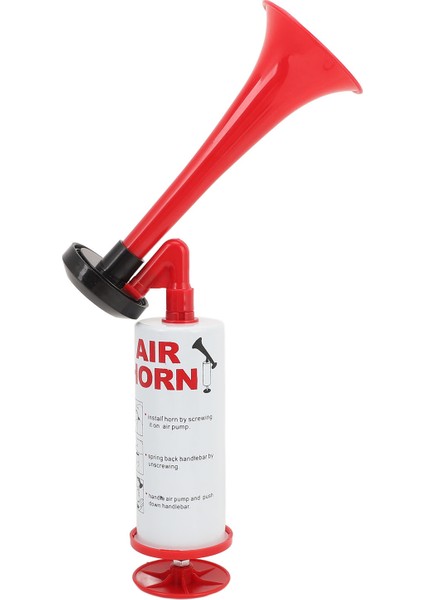 Yeniden Kullanılabilir Havalı Korna Alüminyum Loud Gürültü Yapıcı Taşınabilir El Hava Pompası Boynuz Deniz Sinyal Güvenlik Alarmı Boynuz Tekne Yat Araba Kamyon (Yurt Dışından)
