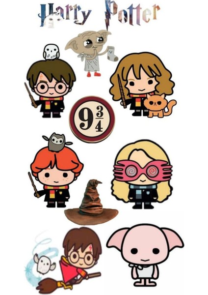 Harry Potter Sticker Telefon Laptop Notebook Tablet Defter Matara Stiker Etiket ST766