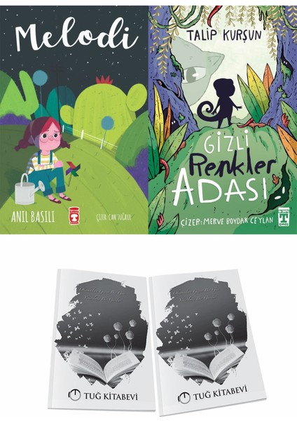 Melodi ve Gizli Renkler Adası + Hediyeli