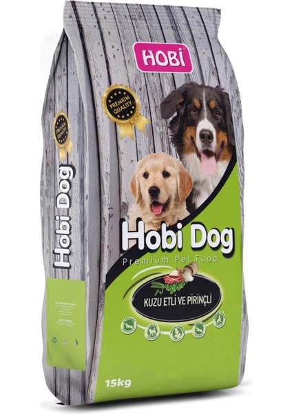 Hobidog Kuzu Etli Yetişkin Köpek Maması 15KG modelleri