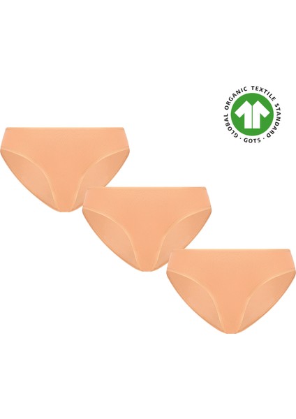 Gots Sertifikalı Organik Pamuk Klasik Kadın Külot