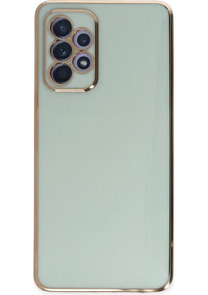 Samsung Galaxy A52 Kılıf Volet Silikon - Açık Yeşil - NEONX4085-8110