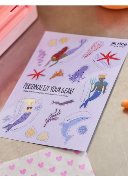 Stickers Lunchbox - Denizkızı fiyatları